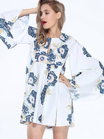OEM ODM Womens Long Sleeve Mini Dress