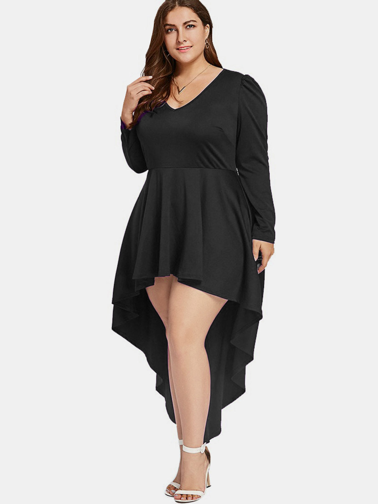 OEM ODM Womens Long Sleeve Plus Size Dress