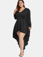 OEM ODM Womens Long Sleeve Plus Size Dress