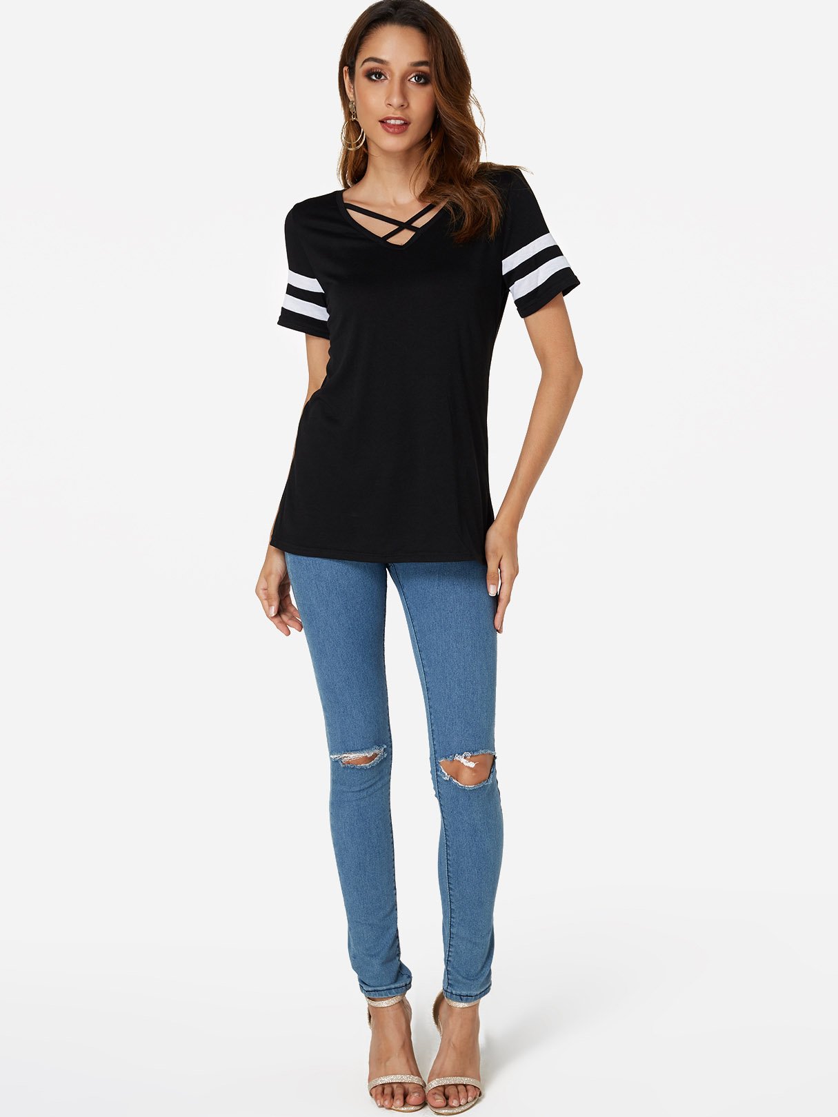 OEM ODM Womens Green T-Shirts