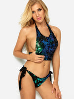 OEM ODM Womens Short Sleeve 2 Piece Bikinis