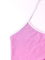 OEM ODM Ladies Navy Crop Top