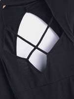 OEM Ladies Black Mini Dresses