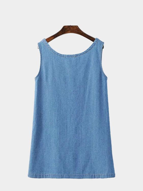 NEW FEELING Womens Blue Mini Dresses