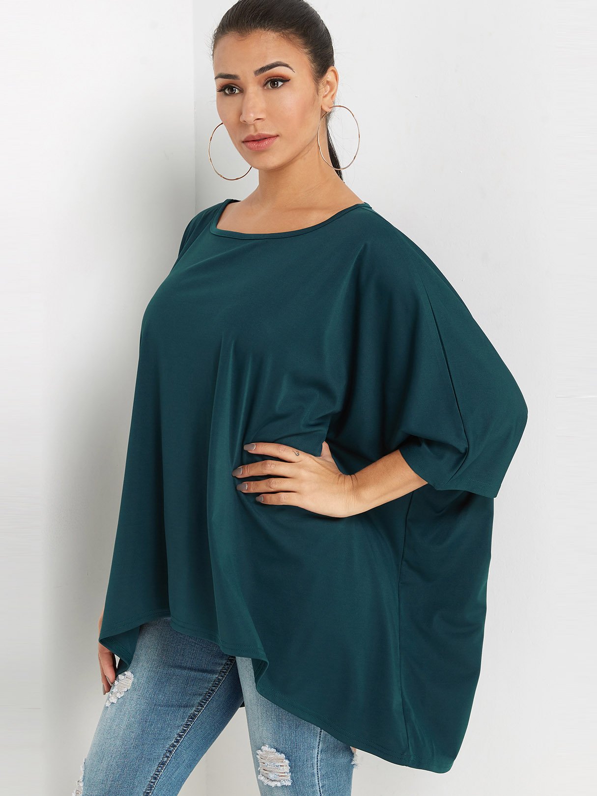 OEM Ladies Green T-Shirts
