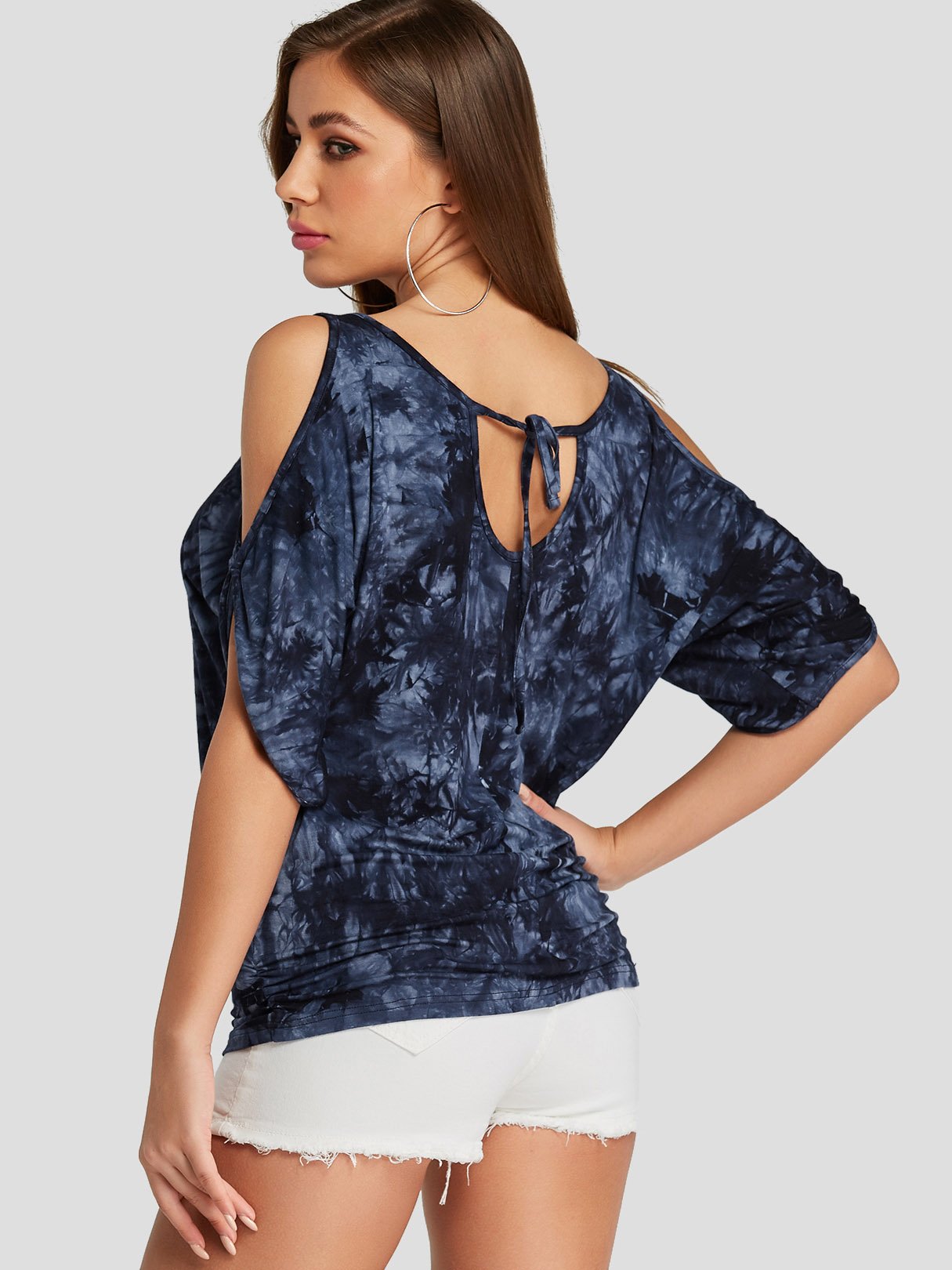 OEM Ladies Blue T-Shirts