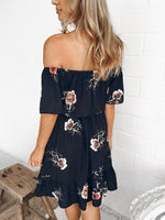 NEW FEELING Womens Floral Mini Dresses