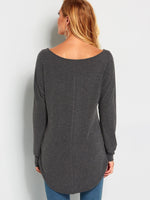 NEW FEELING Womens Grey T-Shirts