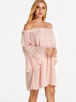 ODM Ladies Long Sleeve Mini Dress