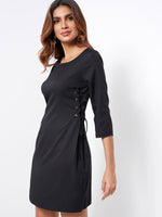 OEM Ladies Black Casual Dresses