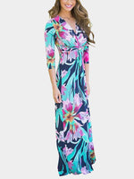NEW FEELING Womens Green Maxi Dresses