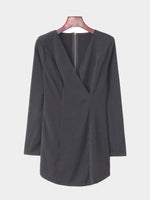 NEW FEELING Womens Black Mini Dresses
