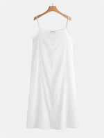OEM Ladies White Casual Dresses
