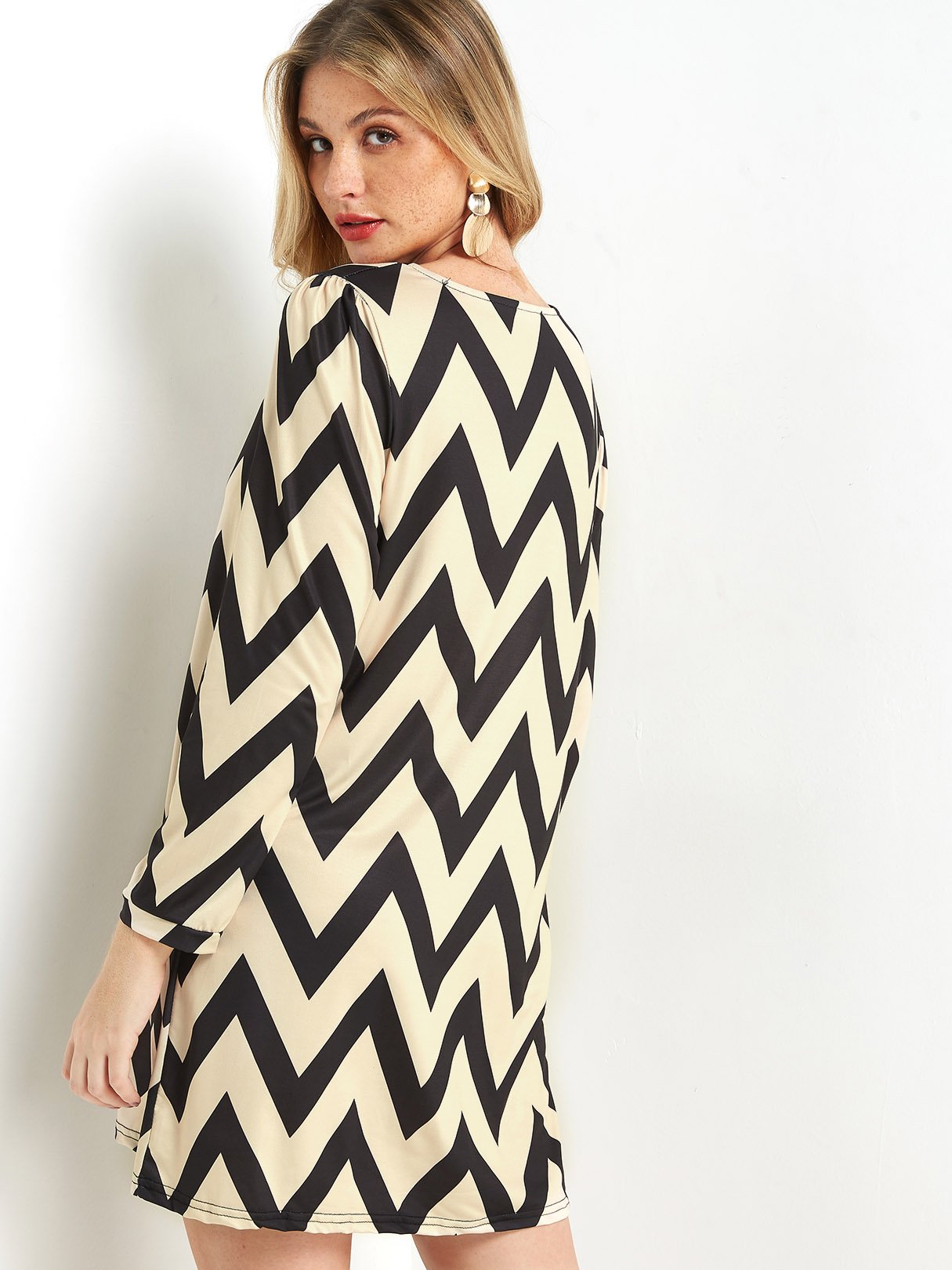 NEW FEELING Womens Brown Casual Dresses