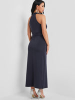 NEW FEELING Womens Navy Casual Dresses