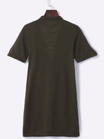 OEM Ladies Grey Mini Dresses