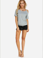 OEM ODM Womens Short Sleeve Top