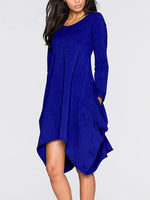 OEM ODM Womens Aquamarine Casual Dresses