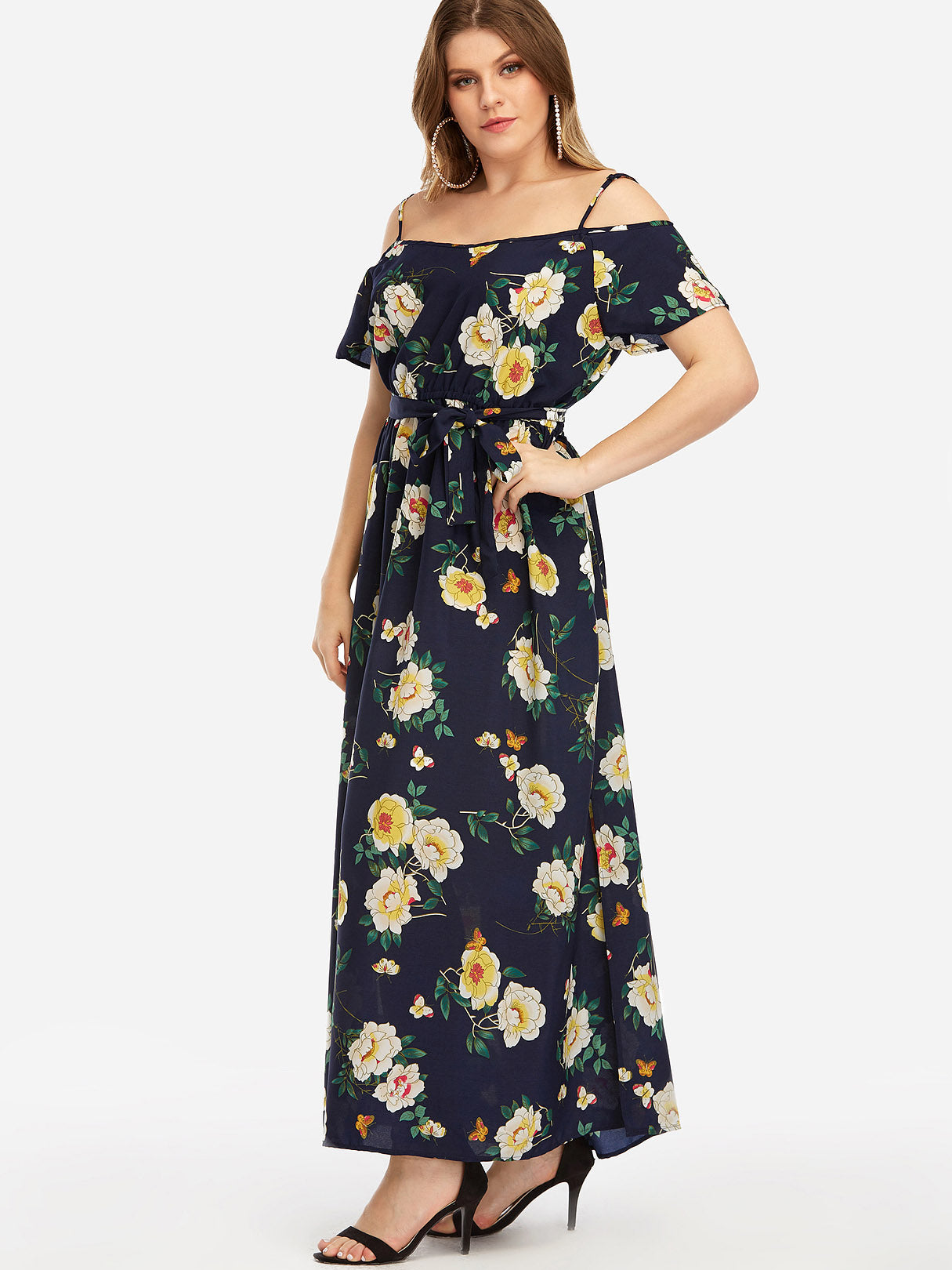 OEM ODM Womens Short Sleeve Plus Size Maxi Dresses