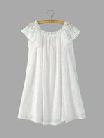 NEW FEELING Womens White Mini Dresses
