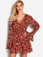 OEM Ladies Red Mini Dresses