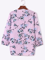 NEW FEELING Womens Pink Floral Dresses