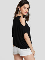 OEM Ladies Black T-Shirts