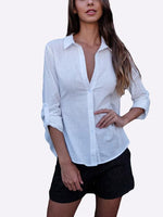 OEM Ladies White Blouses