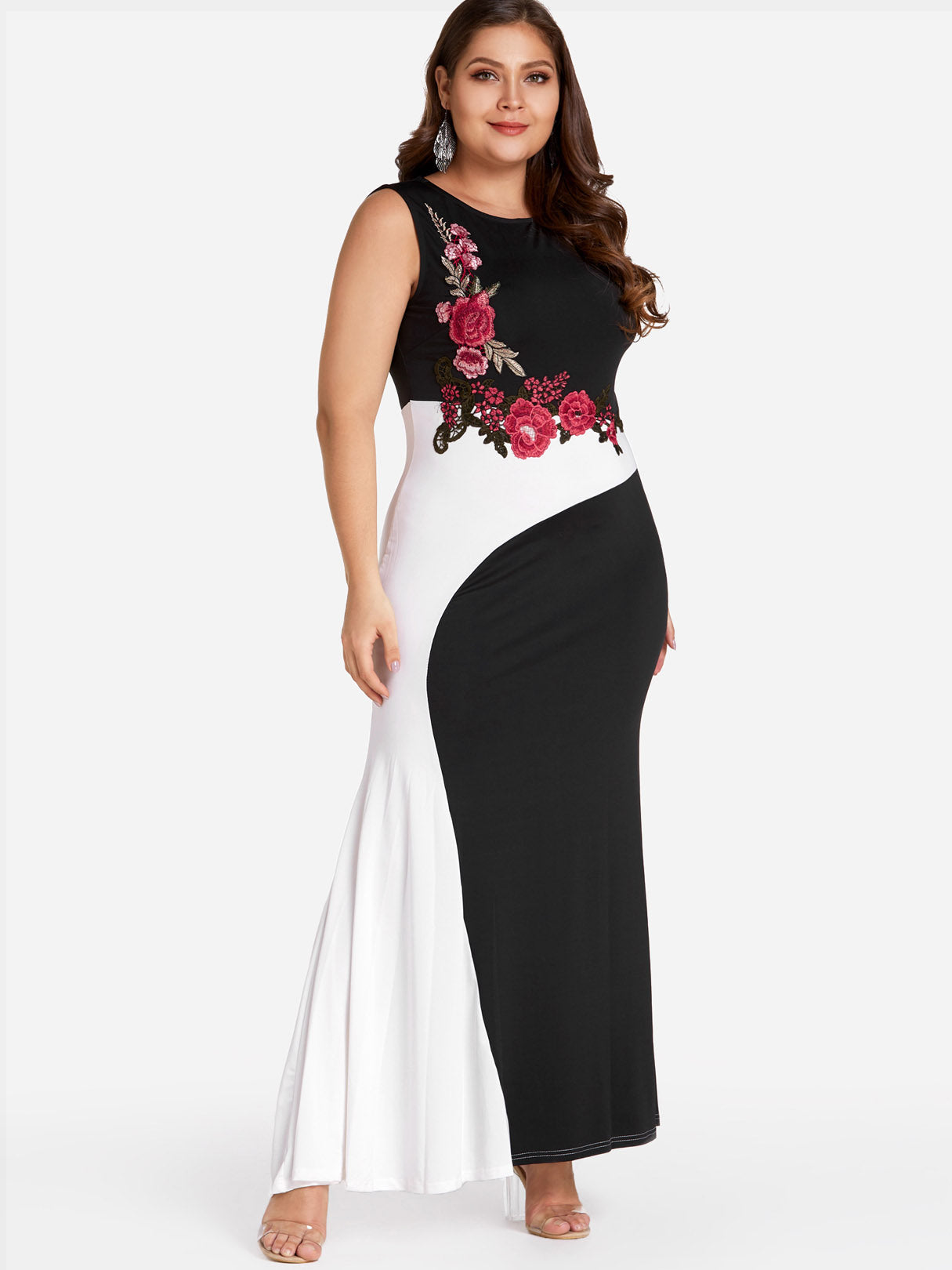 OEM ODM Womens Sleeveless Plus Size Dress