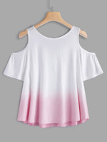 NEW FEELING Womens Pink T-Shirts