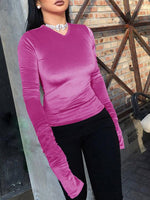 ODM Ladies Long Sleeve Top