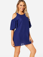 ODM Ladies 3/4 Sleeve Casual Dresses