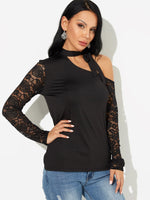 OEM Ladies Black T-Shirts