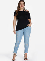OEM ODM Womens Short Sleeve Plus Size Tops