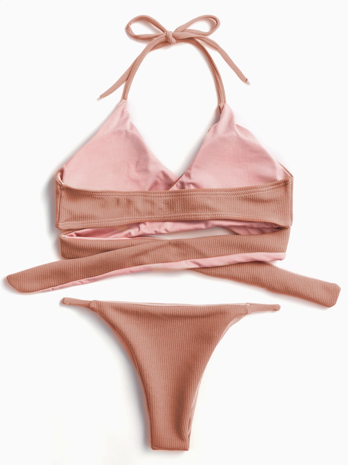 NEW FEELING Womens Coffee Bikinis