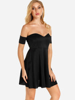 OEM Ladies Black Mini Dresses