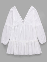 NEW FEELING Womens White Mini Dresses