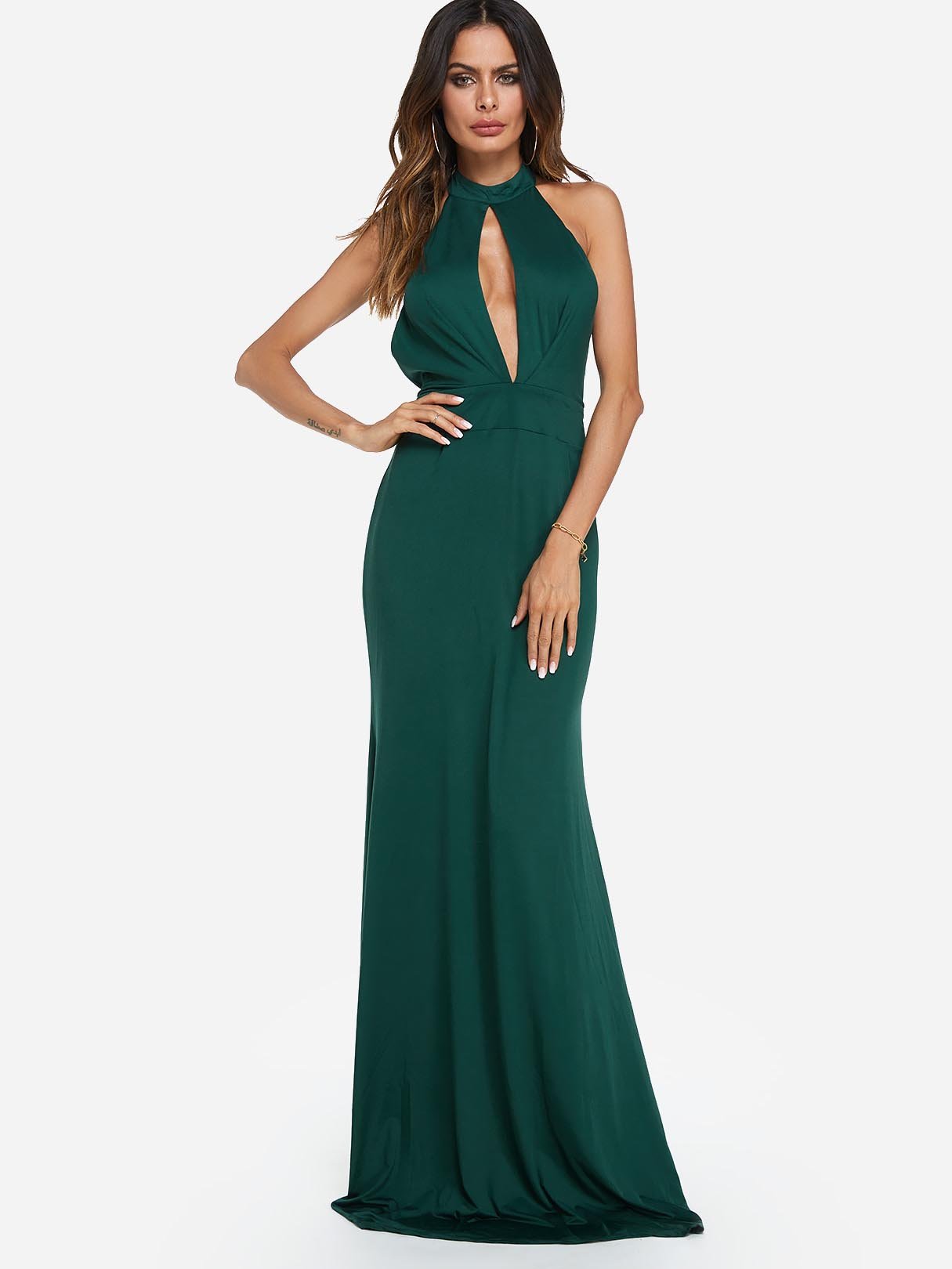 ODM Ladies Sleeveless Maxi Dress