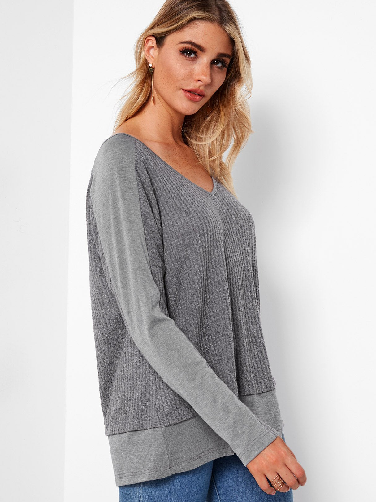 OEM Ladies Grey T-Shirts
