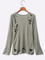 ODM Ladies Long Sleeve T-Shirts