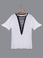 OEM Ladies White T-Shirts