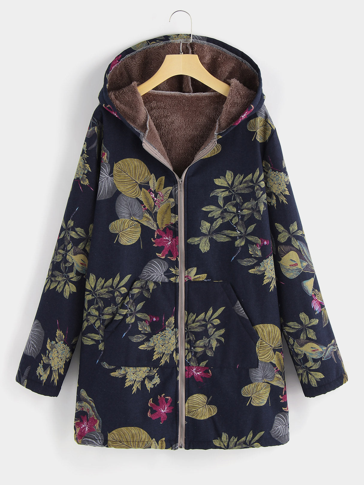 OEM Ladies Navy Plus Size Coats & Jackets
