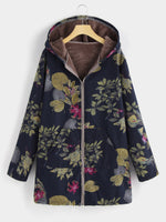 OEM Ladies Navy Plus Size Coats & Jackets