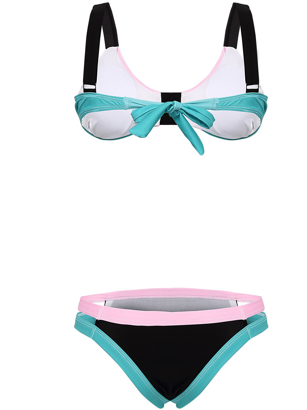 Custom Ladies Deep V Neck Bikini Suits