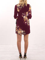 OEM ODM Womens Burgundy Mini Dresses
