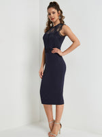 ODM Ladies Sleeveless Midi Dress