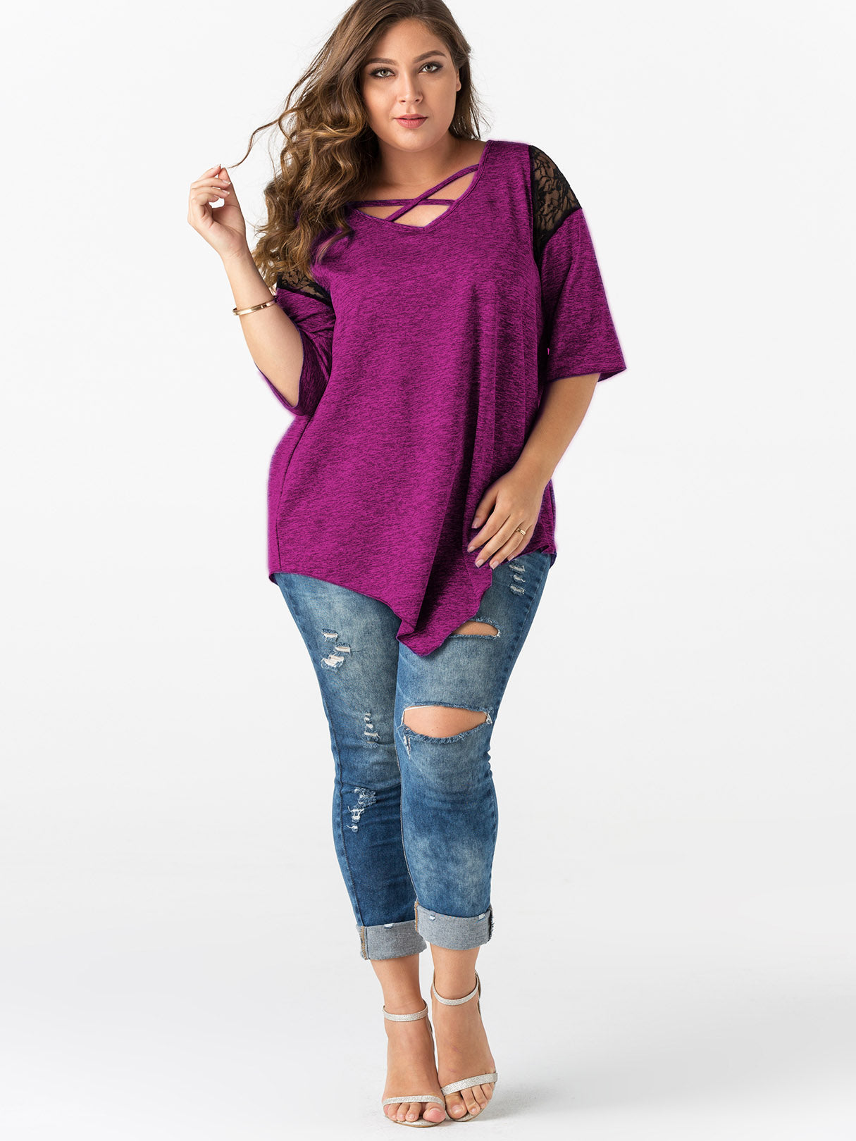 Custom Ladies Plus Size Tops