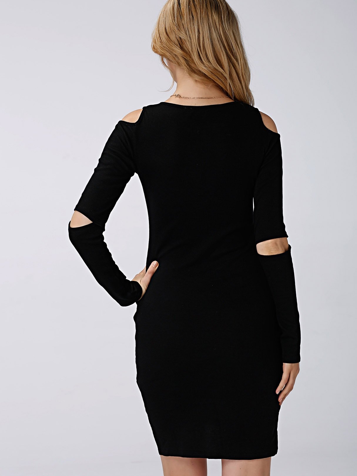 OEM Ladies Black Mini Dresses