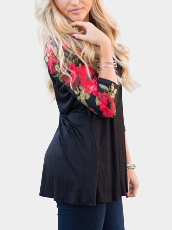 OEM Ladies Black T-Shirts