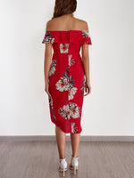 NEW FEELING Womens Floral Floral Dresses
